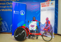  Panther takes marathon challenge to raise 200 wheelchairs