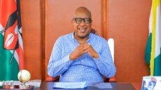 Governor Amos Nyaribo.