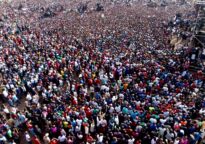 A Linda Mwananchi rally.