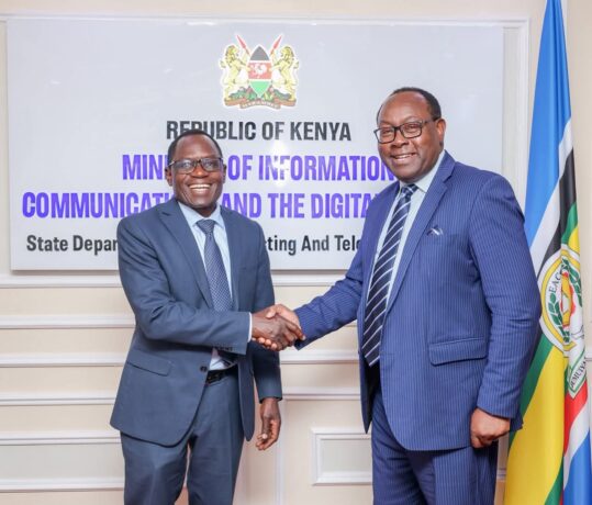 PS Isaboke, NCIC chairman discuss national cohesion