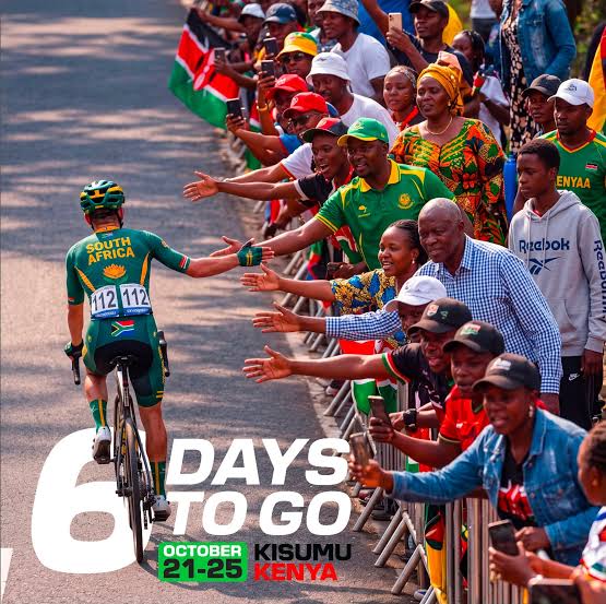 Uganda, Rwanda target cycling glory as teams arrive in Kisumu