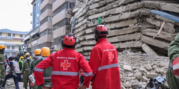 Seven missing after Eastleigh building collapse as rescue continues